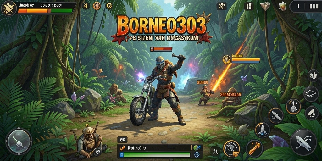 Tampilan strategi mendalam dalam BORNEO303 yang menegangkan.