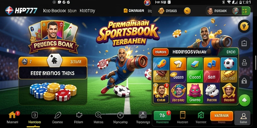 Tampilan gameplay HP777 yang interaktif dan menarik.