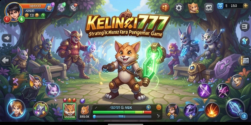 Tampilan gameplay KELINCI777 yang strategis dan menantang.