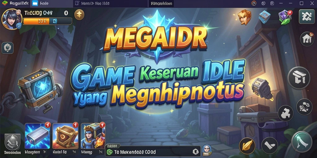 Tampilan gameplay <strong>MEGAIDR</strong> yang menarik dan penuh warna.