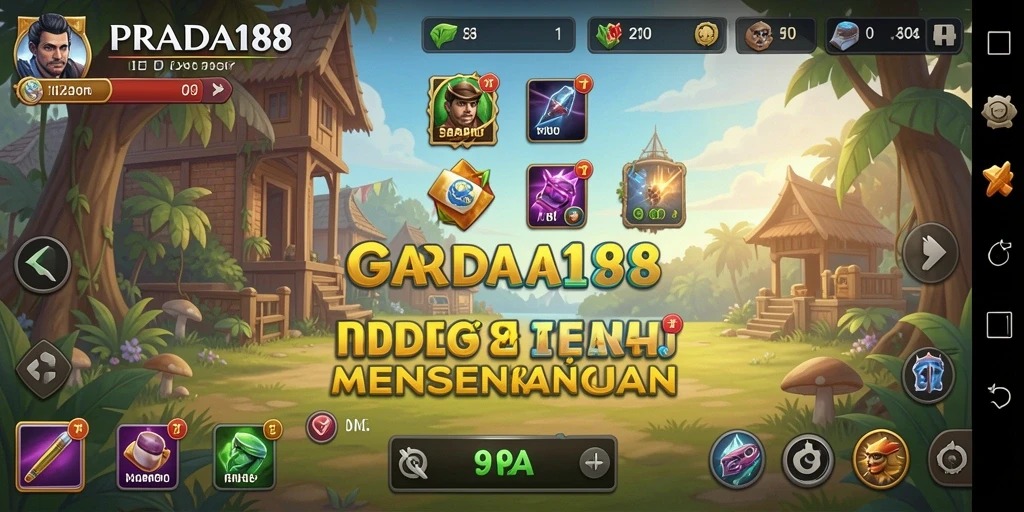 Tampilan gameplay menarik dari PRADA188 dengan elemen Idle.