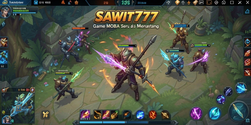 Tampilan gameplay seru dan dinamis di SAWIT777.