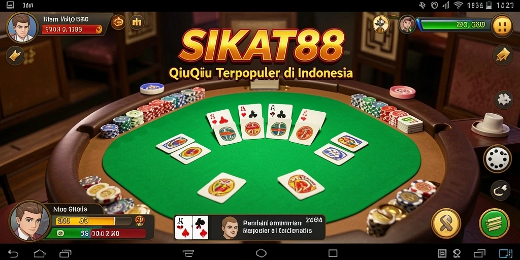 Screenshot SIKAT88 menampilkan gameplay menarik QiuQiu.