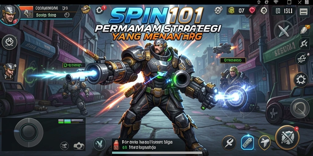 Tampilan gameplay SPIN101 yang menegangkan dan penuh strategi.